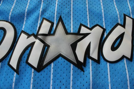 Maillot De Basket Orlando Magic Tracy McGrady 1 Engrener Stripe Bleu8